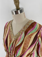 Easel Print Dress, M