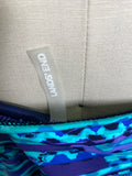 Lands End Blue/Green Swim Top, 18W