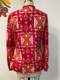 Tory Burch Pink 100% Cotton Top, 10
