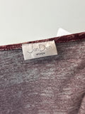 Jon Den Burgundy Cardigan, 1X/2X