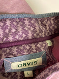 Orvis Purple Pullover, L