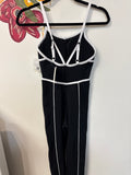 New AS Revival Black Bodysuit, XS
