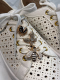 Dolce Vita White Roxane Shoes, 7.5
