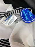 New Swimsuits for All White/Black Swim Coverup, 18/20