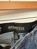 Sound Style Fit & Flare 32" Inseam Jeans, 10