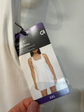 New Gap Fit White Athletic Dress, XXL with Attached Shorts