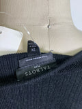 Talbots Black Merino Wool Sweater, 2X