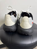Merrell White/Black Morphlite Trail Running Shoes, 10