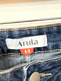Arula 25" Inseam Jeans, 14