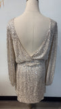 On Twelfth Sequin Dress, L