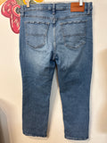 Lucky Brand 28" Inseam Mid Rise Crop Jeans, 12