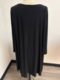 Sun Kim Black Tunic, 1X