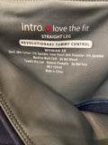 New Intro Blue Seamless Straight Leg 29" Inseam Leggings, 3X