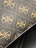 New Guess Maci Brown Crossbody Satchel, 12"x10"