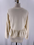 Wishlist Ivory Sweatshirt, S/M