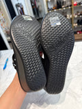 New Skechers Black Wedge Sandals, 9