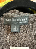 Barefoot Dreams Brown Cozychic Lite Sweater, L