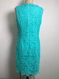 Leslie Fay Green Dress, 12