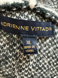 New Adrienne Vittadini Black Sweater, XL