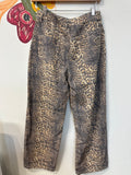 Vici Animal Print 28" Inseam Jeans, S