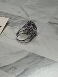 Sterling Silver Ring, 10