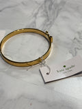 New Kate Spade Gold Bow Bangle Bracelet