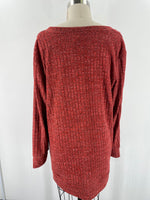 Grecerelle Red Cardigan, XL