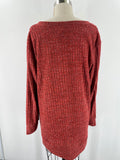 Grecerelle Red Cardigan, XL