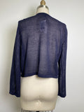 New Talbots Navy Lightweight Cardigan, XL