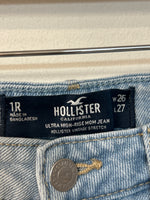 Hollister High Rise Mom 27" Inseam Jeans, 1