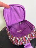 New Vera Bradley Scaevola Fan Essential Sling Backpack, 11"x7"