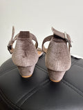Steve Madden Velvet Sandals, 6.5