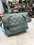 Vera Bradley Green Quilted Crossbody Bag