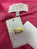 New Simply Southern Pink Terry Top, XL