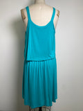 Ne Kensie Tahiti Teal Dress, L