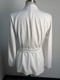 New White House Black Market White Blazer Jacket, 6