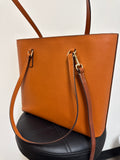 Dooney & Bourke Brown Large Shopper Crossbody, 12"x15"