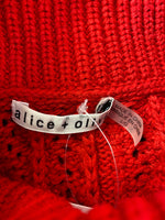 Alice + Olivia Red Sweater, L