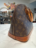 Louis Vuitton Alma Handbag, 12"x9.5"