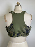 Duluth Trading Co Green Sports Bra, 18