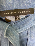 English Factory Denim Skirt, M
