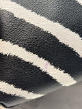 Coach Zebra Print Shoulder Bag, 18"x12"