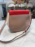 Kate Spade Red/Tan Crossbody Bag, 9"x8"