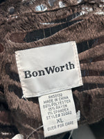 Bon Worth Brown Jacket, XL