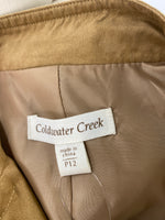 Coldwater Creek Brown Jacket, 12 Petite