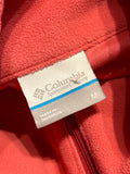 Columbia Pink Fleece Pullover, M