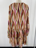 Easel Print Dress, M