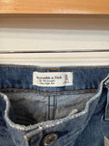 Abercrombie & Fitch 31" Inseam 90s Straight Ultra High Rise Jeans, 14