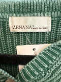 Zenana Green Sweater, S