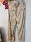 American Eagle Drape Baggy Wide Leg 33" Inseam Pants, 10 Long